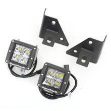 Load image into Gallery viewer, Rugged Ridge 76-95 Jeep Wrangler CJ/YJ Square Windshield LED Kit w/ Brackets - Main Product View