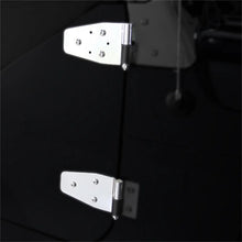 Load image into Gallery viewer, Rugged Ridge 87-06 Jeep Wrangler Stainless Steel Door Hinge Set - Side View