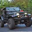 Load image into Gallery viewer, Rugged Ridge 87-95 Jeep Wrangler YJ / 79-01 Cherokee Sealed Beam LED Headlights 4x7in. (1pc) - Side View