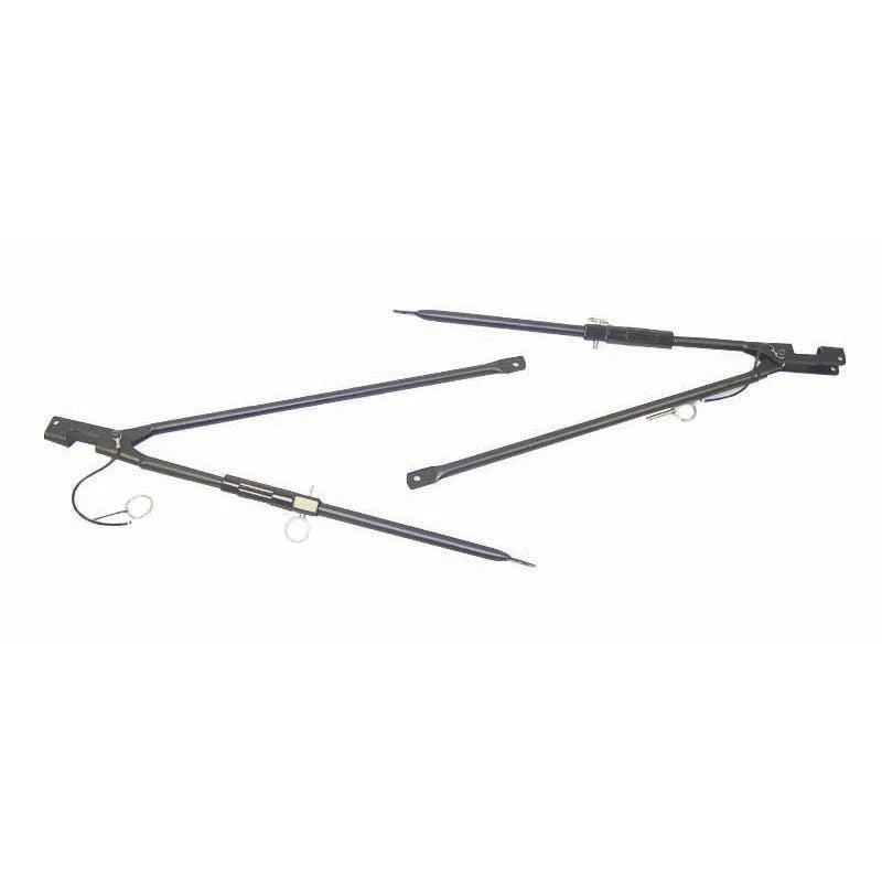 Rugged Ridge 87-95 Jeep Wrangler YJ Adjustable S-Top Spreader Bar - Main Product View