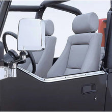 Load image into Gallery viewer, Rugged Ridge 87-95 Jeep Wrangler YJ Stainless Steel Half Door Retaining Channel - Side View