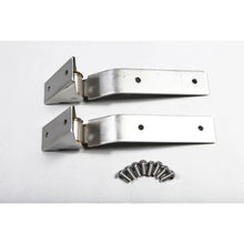 Load image into Gallery viewer, Rugged Ridge 87-95 Jeep Wrangler YJ Stainless Steel Tailgate Hinges - Main Product View