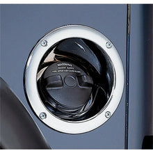 Load image into Gallery viewer, Rugged Ridge 97-06 Jeep Wrangler Chrome Gas Tank Filler Bezel - Side View