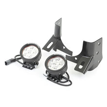 Load image into Gallery viewer, Rugged Ridge 97-06 Jeep Wrangler Round Windshield LED Kit w/ Brackets - Main Product View