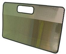 Load image into Gallery viewer, Rugged Ridge 97-06 Jeep Wrangler Stainless Steel Radiator Bug Shield - Side View