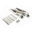 Load image into Gallery viewer, Rugged Ridge 97-06 Jeep Wrangler Stainless Steel Tailgate Hinges - Detail View