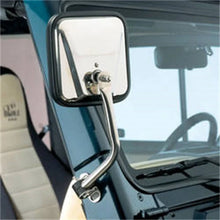 Load image into Gallery viewer, Rugged Ridge 97-06 Jeep Wrangler TJ Black CJ-Style Side Mirror Kit - Side View