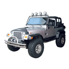 Load image into Gallery viewer, Rugged Ridge 97-06 Jeep Wrangler TJ Black Full Frame Light Bar - Main Product View