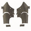 Load image into Gallery viewer, Rugged Ridge 97-06 Jeep Wrangler TJ Black Windshield Hinges - Main Product View