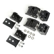Load image into Gallery viewer, Rugged Ridge 97-06 Jeep Wrangler TJ Textured Black Hood Catches - Main Product View