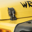 Load image into Gallery viewer, Rugged Ridge 97-06 Jeep Wrangler TJ Textured Black Hood Catches - Side View