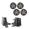 Load image into Gallery viewer, Rugged Ridge 97-06 Jeep Wrangler TJ/LJ 3.5in Round Dual A-Pillar LED Kit - Main Product View