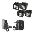 Load image into Gallery viewer, Rugged Ridge 97-06 Jeep Wrangler TJ/LJ 3in Square Dual A-Pillar LED Kit - Main Product View