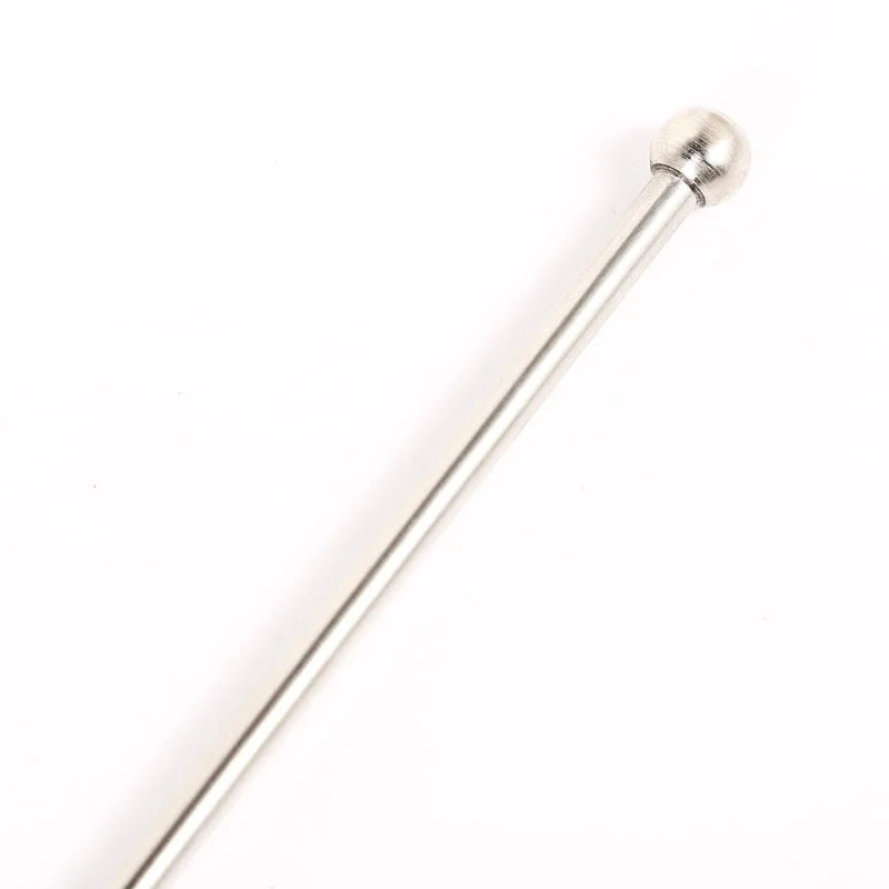 Rugged Ridge 97-06 Jeep Wrangler TJ/LJ Stainless Steel Antenna Mast & Base - Back View