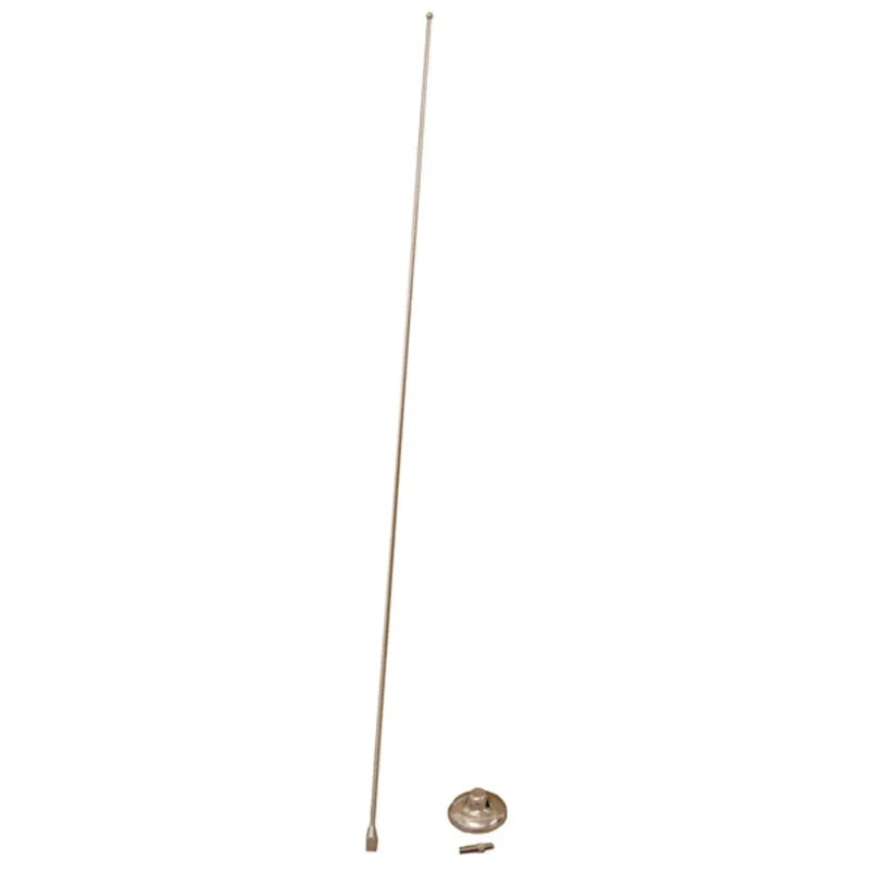 Rugged Ridge 97-06 Jeep Wrangler TJ/LJ Stainless Steel Antenna Mast & Base - Additional View 6