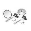 Load image into Gallery viewer, Rugged Ridge 97-18 Jeep Wrangler Stainless Steel Round Quick Release Mirror Relocation Kit - Side View