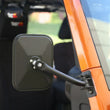 Load image into Gallery viewer, Rugged Ridge 97-18 Jeep Wrangler Textured Black Rectangluar Quick Release Mirror - Side View
