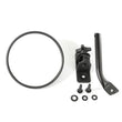 Load image into Gallery viewer, Rugged Ridge 97-18 Jeep Wrangler Textured Black Round Stubby Trail Mirror - Main Product View
