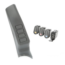 Load image into Gallery viewer, Rugged Ridge A-Pillar Pod Kit 3 Switch USB 07-10 JK/JKU - Main Product View