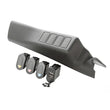 Load image into Gallery viewer, Rugged Ridge A-Pillar Pod Kit 3 Switch USB 11-18 JK/JKU - Side View