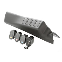 Load image into Gallery viewer, Rugged Ridge A-Pillar Pod Kit 3 Switch USB 11-18 JK/JKU - Side View