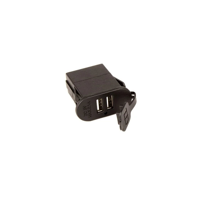 Rugged Ridge A-Pillar Pod Kit 3 Switch USB RH 11-18 JK/JKU - Side View