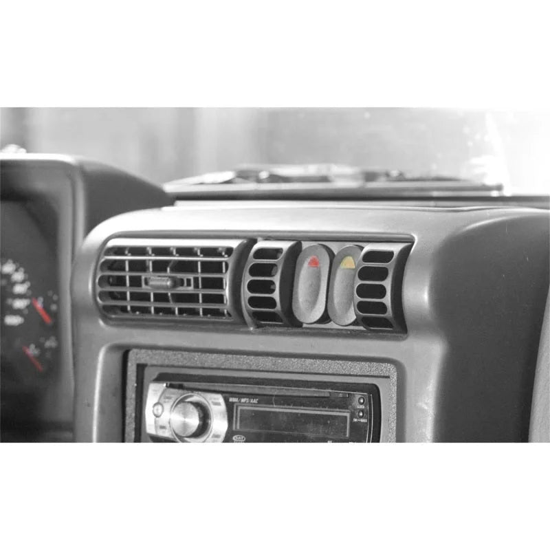 Rugged Ridge AC Vent Switch Pod 97-06 Jeep Wrangler TJ - Back View