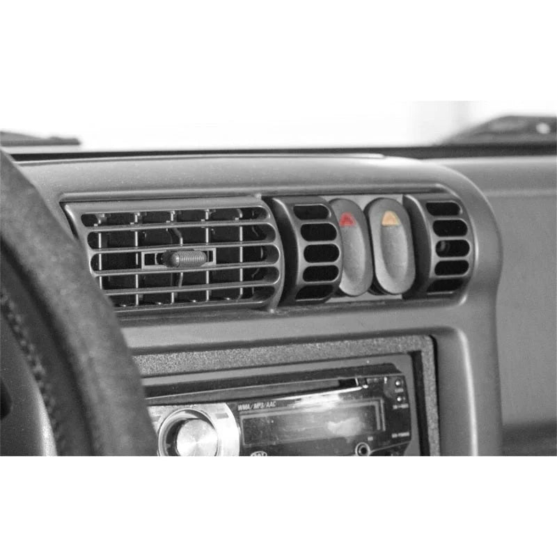 Rugged Ridge AC Vent Switch Pod 97-06 Jeep Wrangler TJ - Installation View