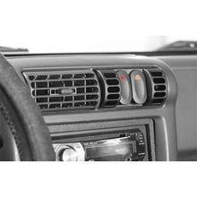 Load image into Gallery viewer, Rugged Ridge AC Vent Switch Pod 97-06 Jeep Wrangler TJ - Installation View