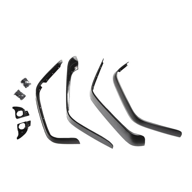 Rugged Ridge All Terrain Flat Fender Flare Kit 07-18 Jeep Wrangler - Side View