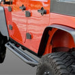 Load image into Gallery viewer, Rugged Ridge All Terrain Flat Fender Flare Kit 07-18 Jeep Wrangler - Back View