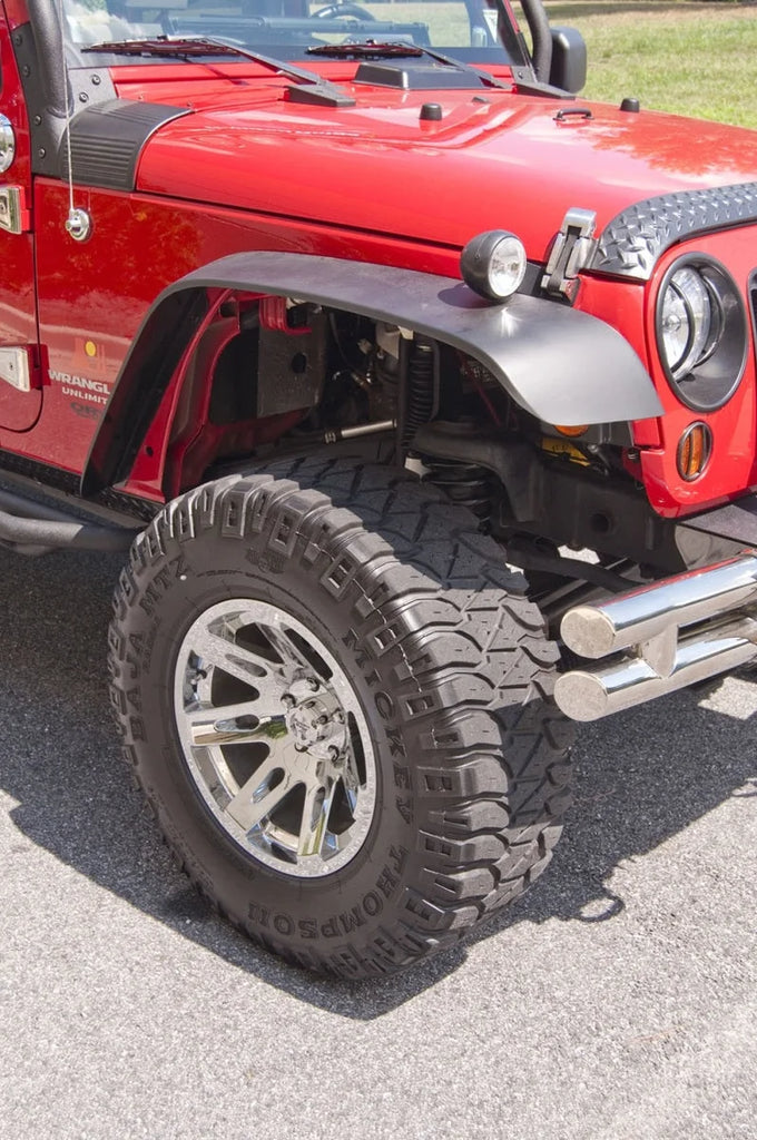Rugged Ridge All Terrain Flat Fender Flare Kit 07-18 Jeep Wrangler - Additional View 5