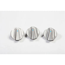 Load image into Gallery viewer, Rugged Ridge Alum Climate Control Knob Set Blue 07-10 Jeep Wrangler JK