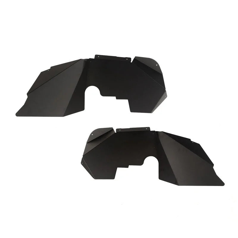 Rugged Ridge Aluminum Fender Liners Front Black 07-18 Jeep Wrangler JK/JKU - Main Product View