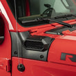 Load image into Gallery viewer, Rugged Ridge AmFib Low Mount Snorkel 18-20 Jeep Wrangler JL 2020 JT - Back View