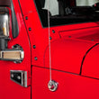 Load image into Gallery viewer, Rugged Ridge Antenna Base Cover Chrome 07-18 Jeep Wrangler - Detail View
