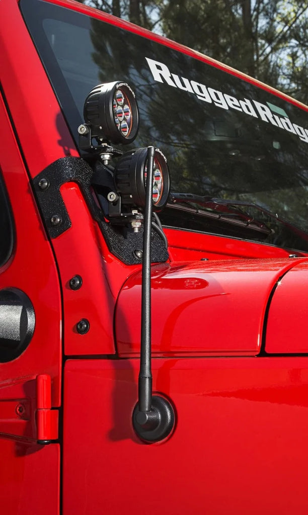 Rugged Ridge Antenna Reflex 13in 07-20 Jeep JK/JL/JT - Side View