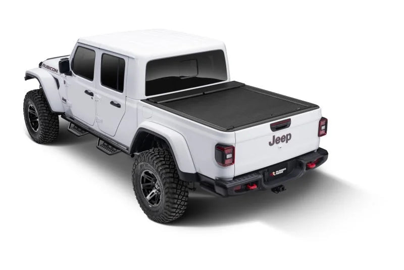 Rugged Ridge Armis Retractable Locking Bed Cover 20-21 JT - Installation View