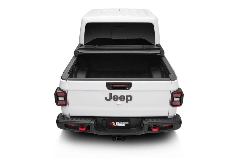 Rugged Ridge Armis Soft Folding Bed Cover 2020 Gladiator JT - Additional View 9