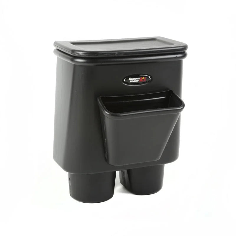 Rugged Ridge Back Seat Organizer Black 07-10 Jeep Wrangler JK - Main Product View