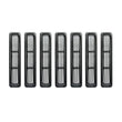 Load image into Gallery viewer, Rugged Ridge Billet Grille Inserts Black 97-06 Jeep Wrangler - Main Product View