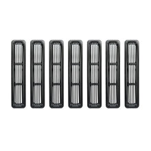 Load image into Gallery viewer, Rugged Ridge Billet Grille Inserts Black 97-06 Jeep Wrangler - Main Product View