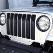 Load image into Gallery viewer, Rugged Ridge Billet Grille Inserts Black 97-06 Jeep Wrangler - Side View