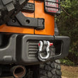 Load image into Gallery viewer, Rugged Ridge Black 3/4in D-Ring Isolator Kit - Side View