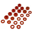 Load image into Gallery viewer, Rugged Ridge Body Mount Kit Red 76-79 22 Pieces