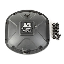 Load image into Gallery viewer, Rugged Ridge Boulder Aluminum Differential Cover Dana 30 Black - Main Product View