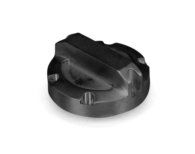Rugged Ridge Brake Master Cylinder Cap Black 97-18 Jeep Wrangler - Side View
