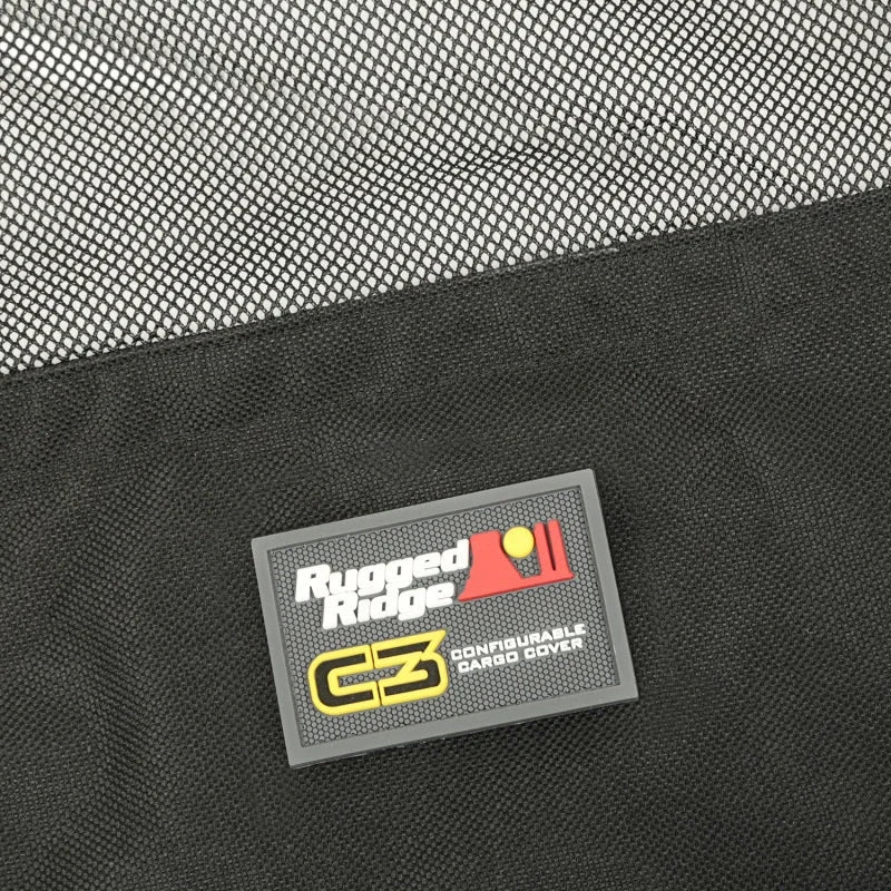 Rugged Ridge C2 Cargo Curtain Front 07-18 Jeep Wrangler JK/JKU - Additional View 9