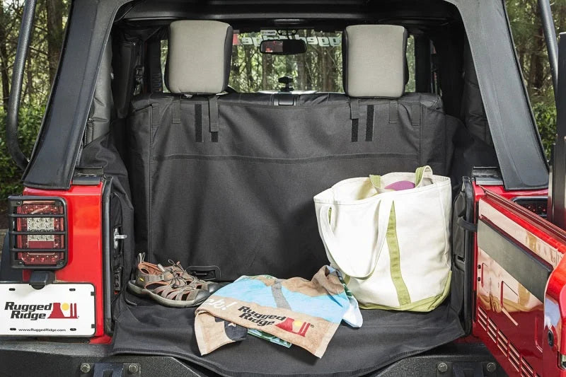 Rugged Ridge C3 Cargo Cover W/O Subwoofer 07-18 Jeep Wrangler JK 2 Door - Additional View 8
