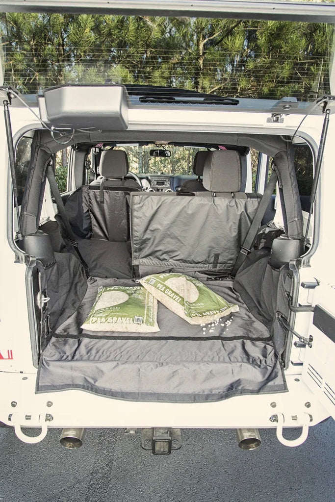 Rugged Ridge C3 Cargo Cover W/O Subwoofer 07-18 Jeep Wrangler JKU 4 Door - Additional View 5